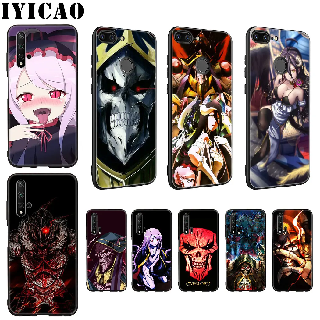 Мягкий силиконовый чехол Albedo Overlord для Huawei Honor view 20 9X 7A Pro 10 9 8 Lite 8X 8C 7X 7C 6A Note |