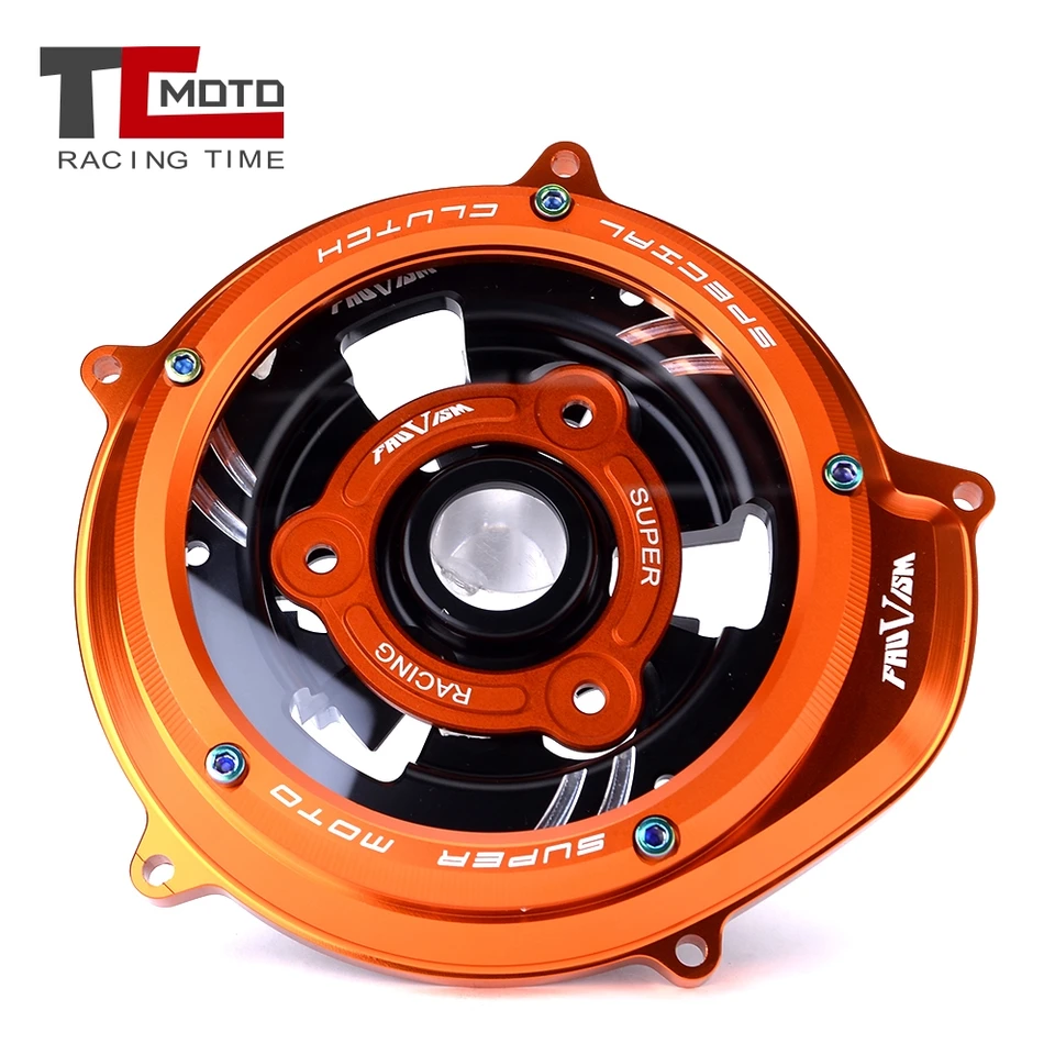 Engine Transparent Clutch Cover Guard For KTM 1290 Superduke R S T