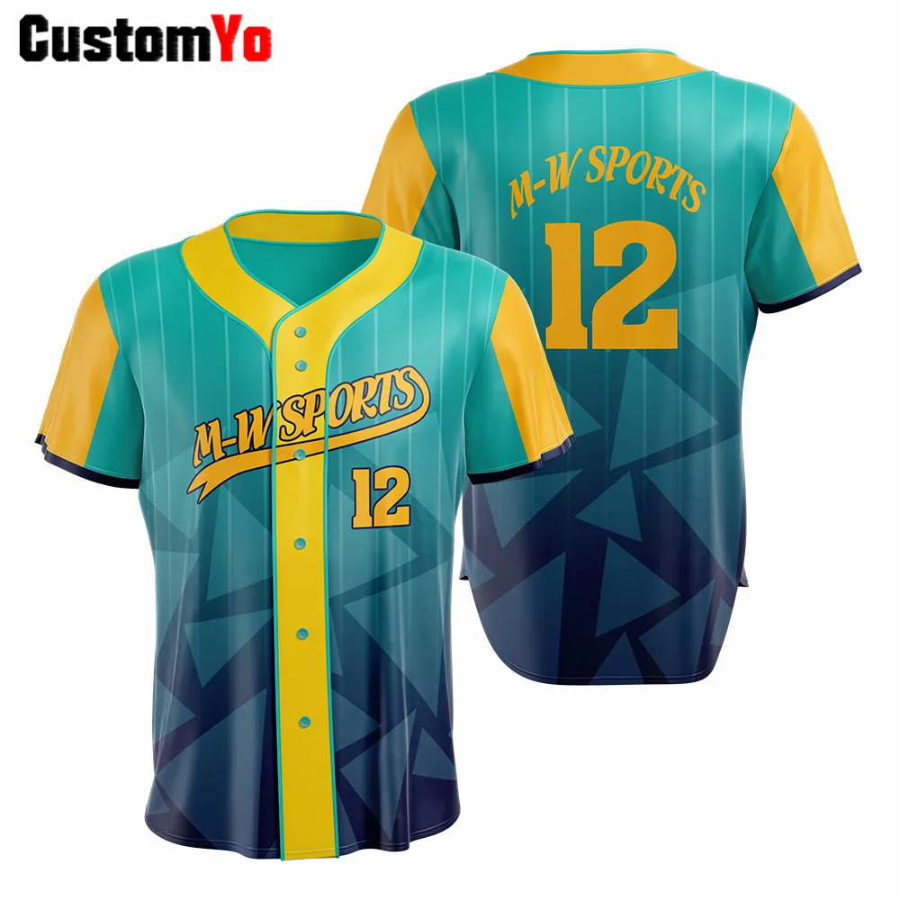 Custom Baseball Jerseys Top Men Women Fans Style Breathable Beisbol