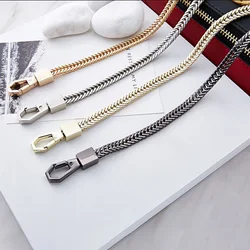 DIY Gold/Silver/Gun Black Bag Strap 6mm Replacement Purse Chain Shoulder Bag Straps Small Handbags Purses Handle Chain
