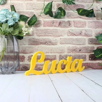 

Personalized wedding Laser cut name sign, laser wedding name, guest name, Table Signs Factory Production Custom Name