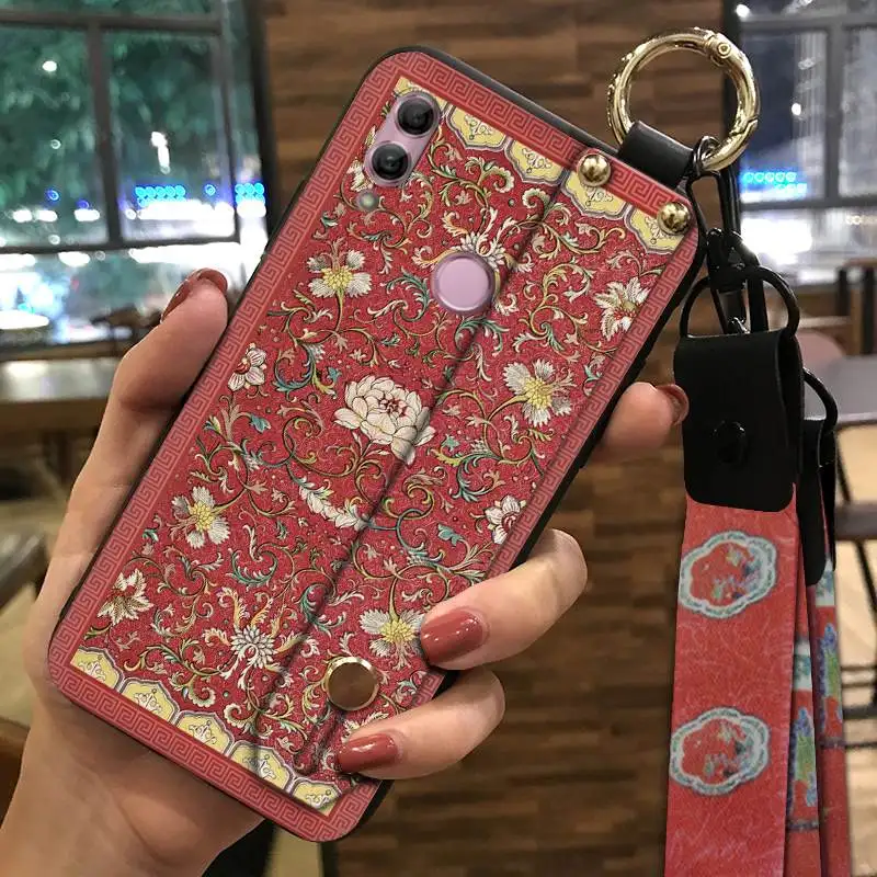 Чехол для телефона в китайском стиле Huawei Honor 10 Lite / P Smart 2019 изящный окрашенный