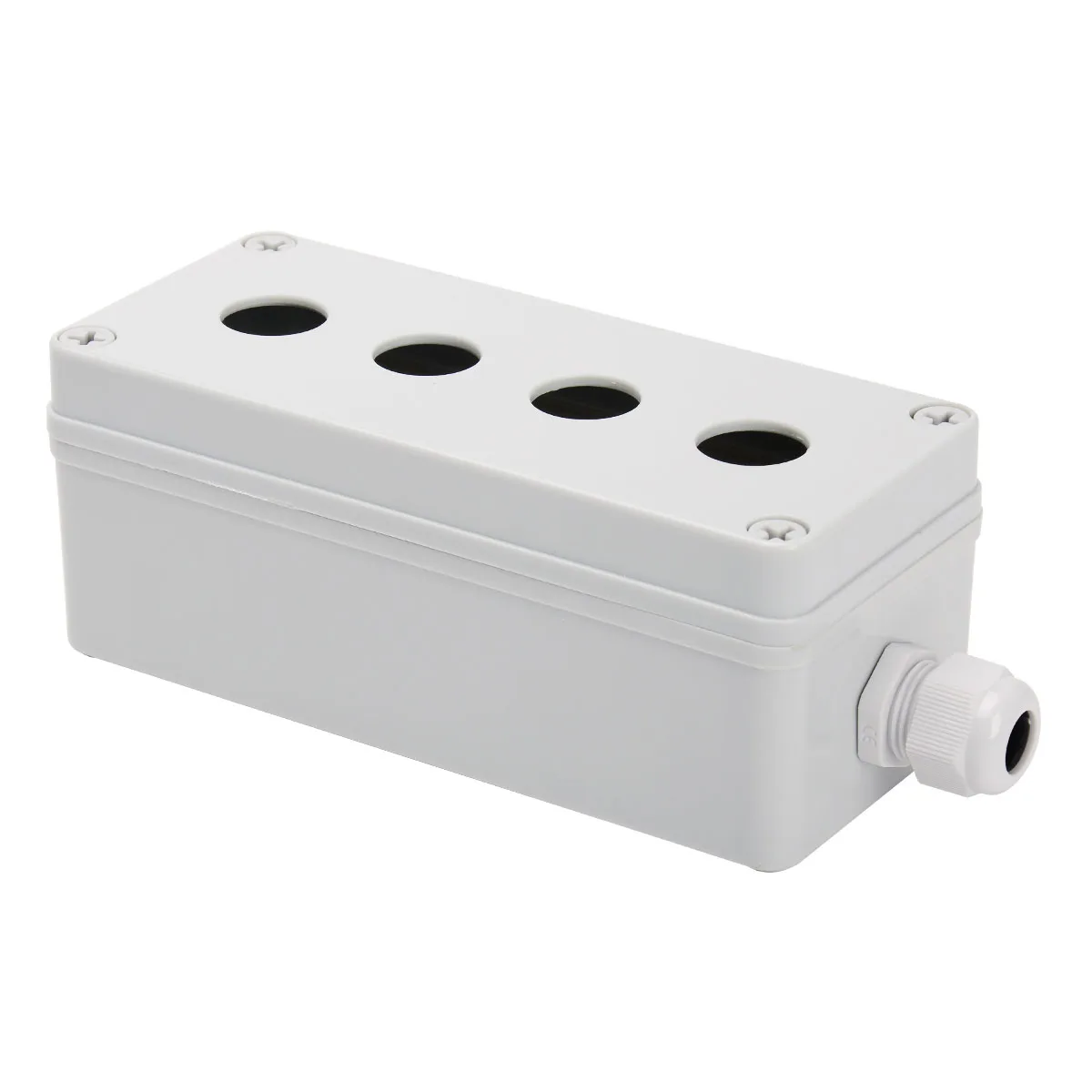 caixa de controle com botao a prova 03