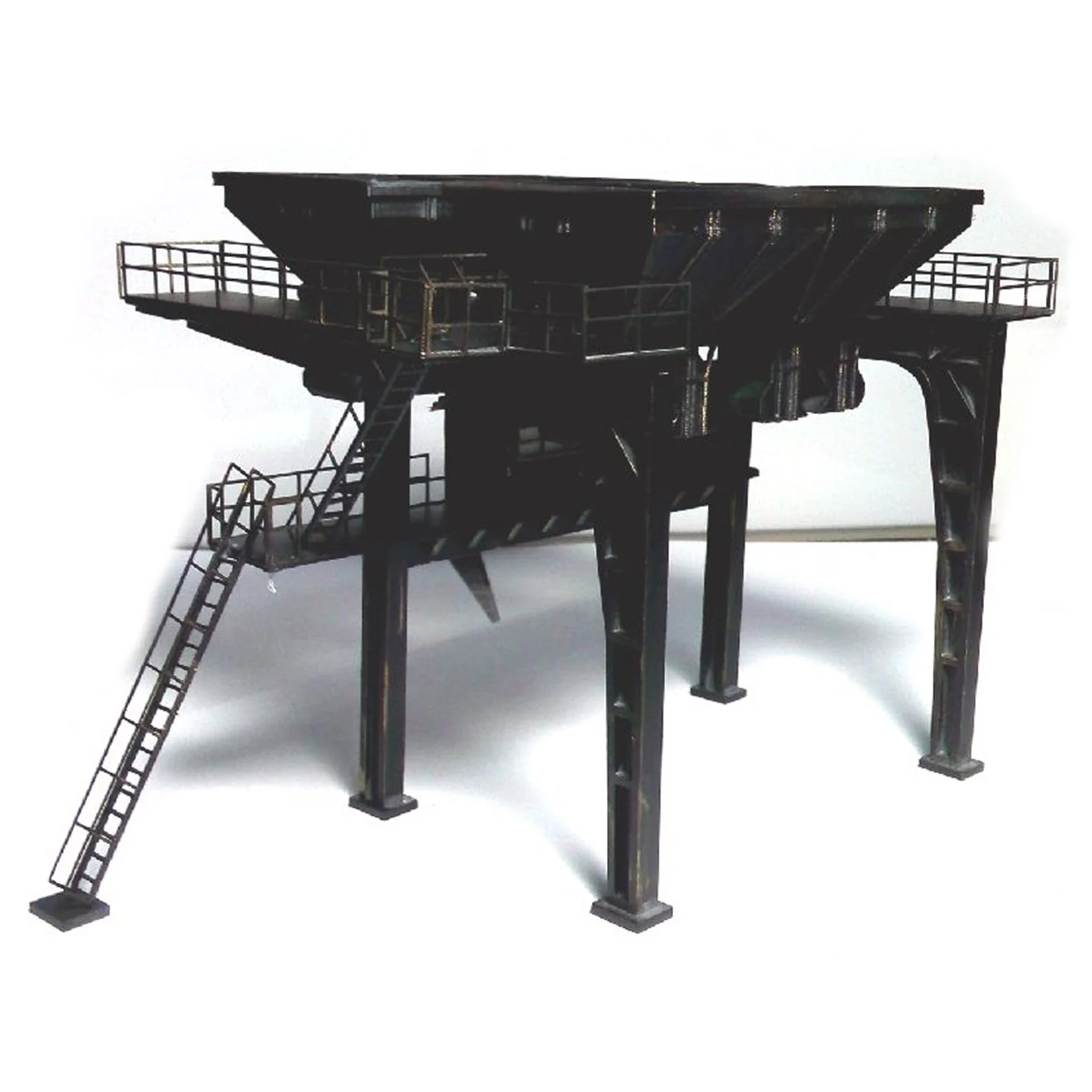 1:87 HO Scale Large Stoker Funnel Sand Table Train Architectural Scene DIY Miniatures Landscape Christmas gift for children