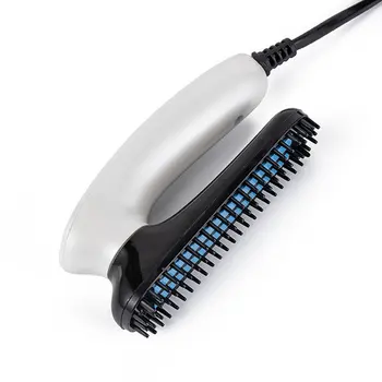 

Portable Straightening Irons Professional Thermal Performance Tourmaline Ceramic Instant Styling Electric Beard Hair Brush