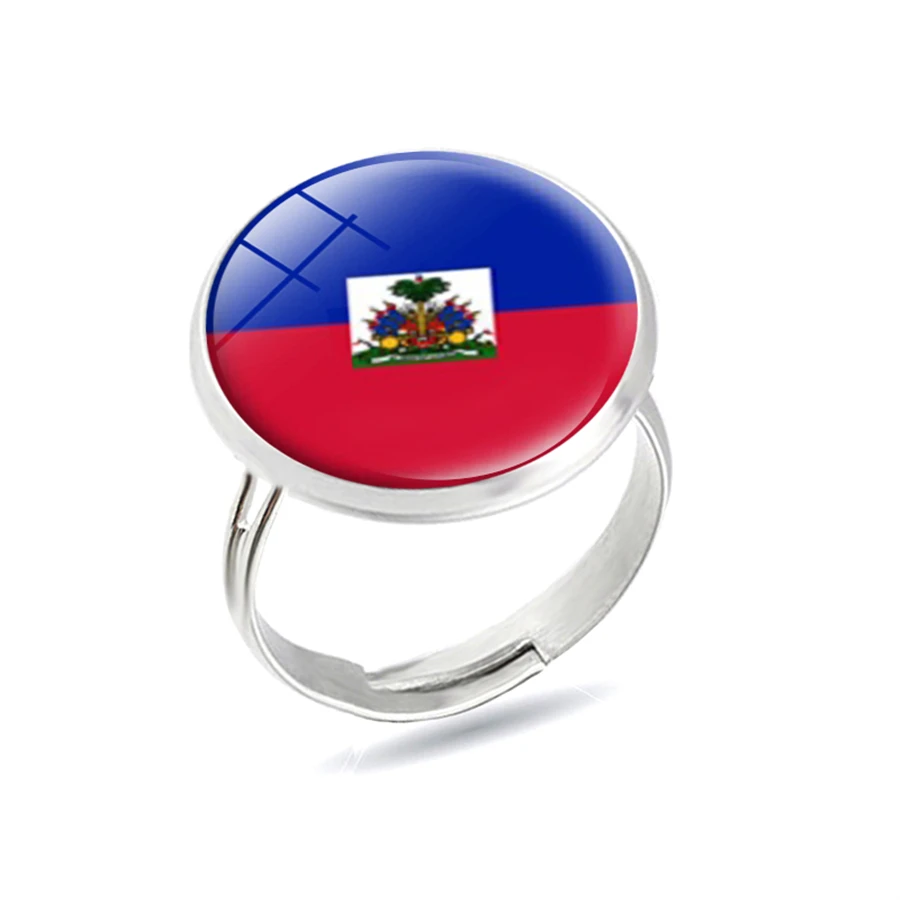 Национальные кольца с флагами Канада Мексика Куба Haiti Панама девиз Бразилия