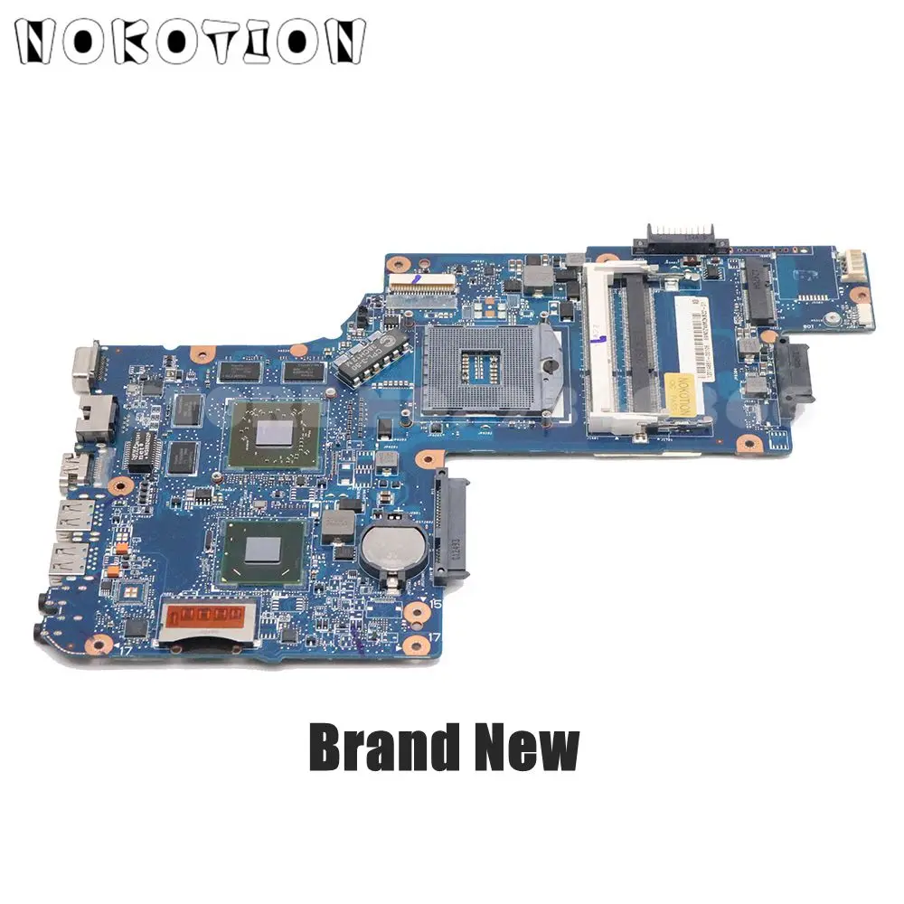 Материнская плата NOKOTION H000051770 для ноутбука Toshiba Satellite L850 C850 материнская HM76 DDR3 HD 7600M
