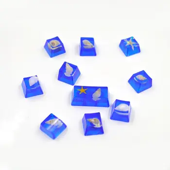 

1 Set Manual DIY Mechanical Keyboard Key Cap Silicone Mold UV Crystal Epoxy Molds Handmade Crafts Making Tools