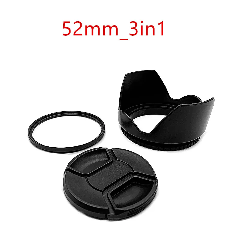 lente de filtro UV para Nikon D3000 18 55mm EF 50mm F/1.8D D3100 18 55mm D5000 D7000 de lente| - AliExpress