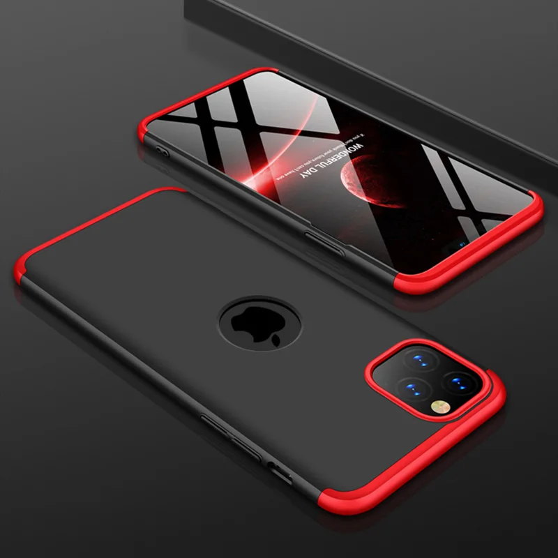 Матовый чехол для телефона JONSNOW 360 градусов из поликарбоната iPhone 11 Pro Max Полностью