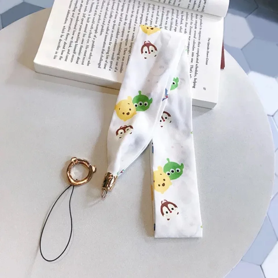 Kawaii Lanyards милый шейный ремешок для ключей, ID карты, USB бейдж, брелок для мобильного телефона, держатель шнура, сделай сам, висячая веревка, лариат - Цвет: 006