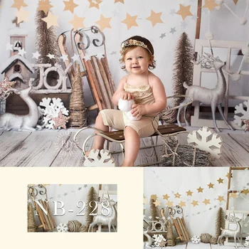 

Winter Newborn Children Birthday Photography Backdrop for Photo Studio Baby Portrait Photo Background Photocall Supplies Props