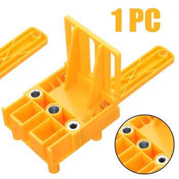 

Wood Dowelling Jig 6 8 10mm Drill Bit Dowels 30mm Wood Drill Guide Hole Tools Kit Drill Puncher Guide Locator Jig