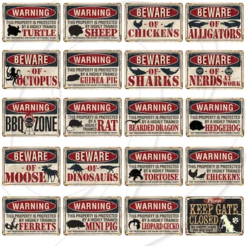 

Metal Tin Signs Iron Painting Poster Wall Art Home Bar Coffee Decor