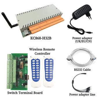 

32 Channel Ethernet Wifi Relay Smart Controller Home Automation Switch Terminal Board App For WAN And LAN Without Internet