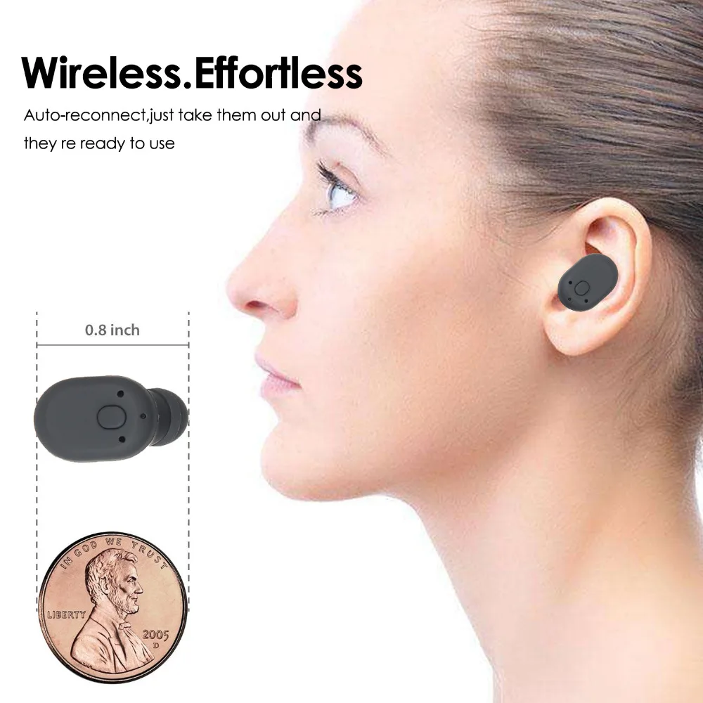 Bluetooth беспроводные наушники Мини спортивная водонепроницаемая bluetooth-гарнитура и мини-динамик 2 в 1 с микрофоном Зарядка сенсорный наушник