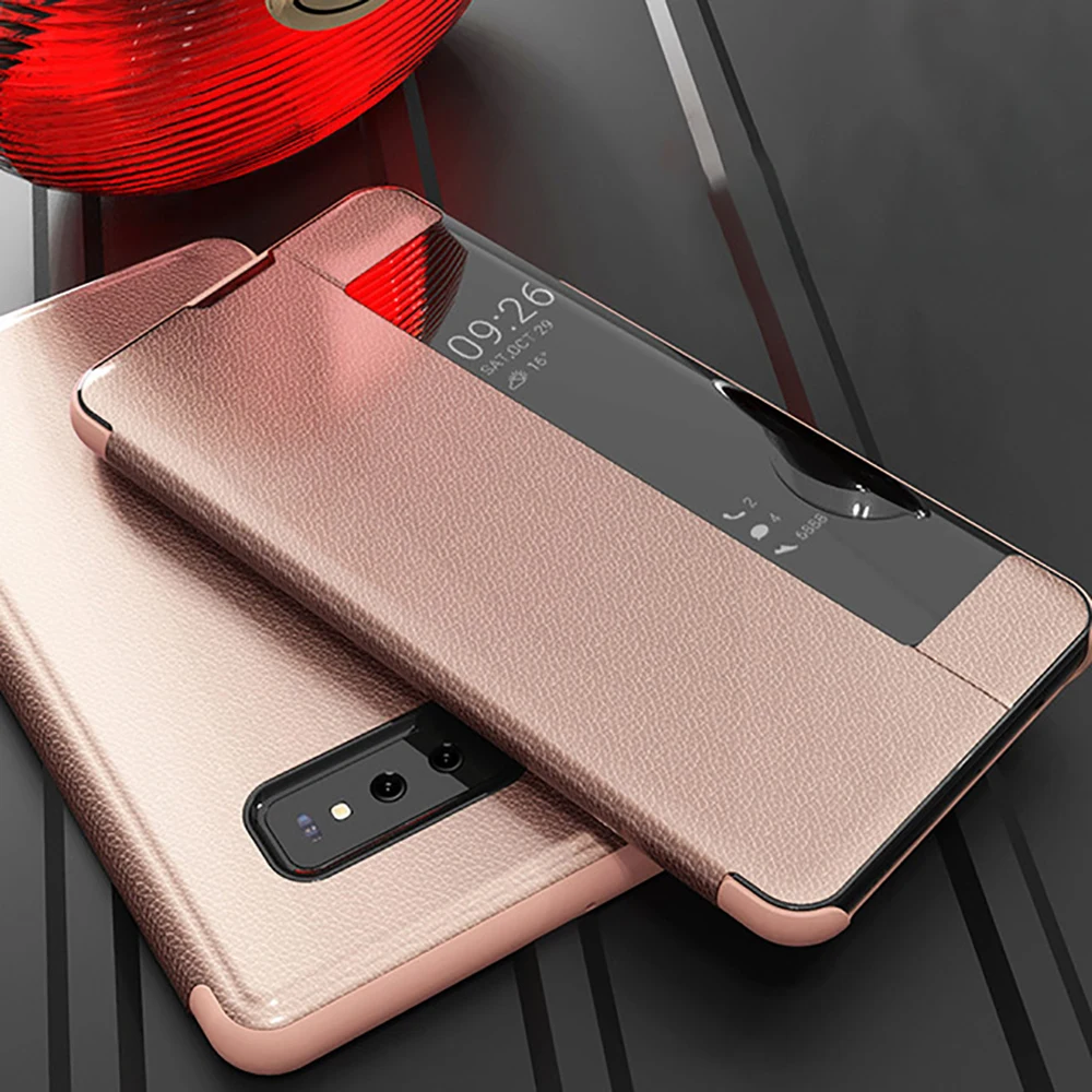 Чехол-книжка с Поддержка мобильный чехол для телефона чехол для samsung Galaxy S9 S10 A7 A9 плюс J4 из искусственной кожи чехол