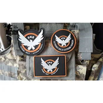 

The Division SHD Wings Out Thicken PVC Patch Emblem Badge Three Style Game Airsoft Cosplay Tactical Military Morale Rubber