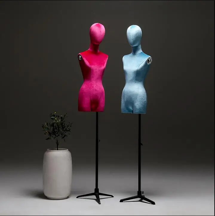 4style No Arm Color Model Body Stand Female Dress Form Hand Mannequin