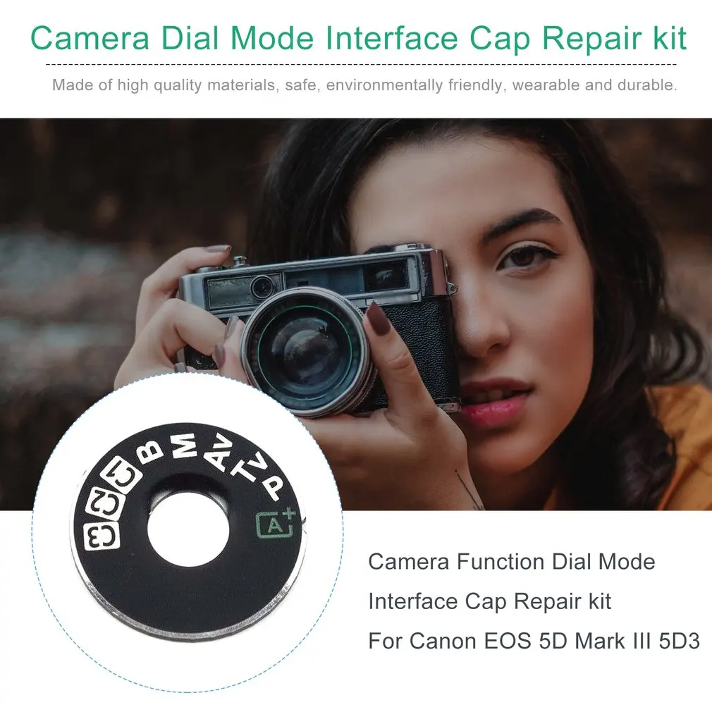 Набор для ремонта крышки циферблата камеры с функцией режима циферблата для Canon EOS, верхняя крышка, функция циферблата, модель кнопки, этикетка