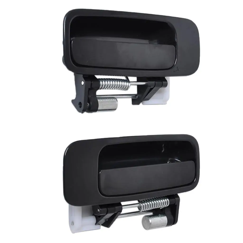 Rear Left+right Side Outside Door Handle (set Of 2) For Toyota Camry