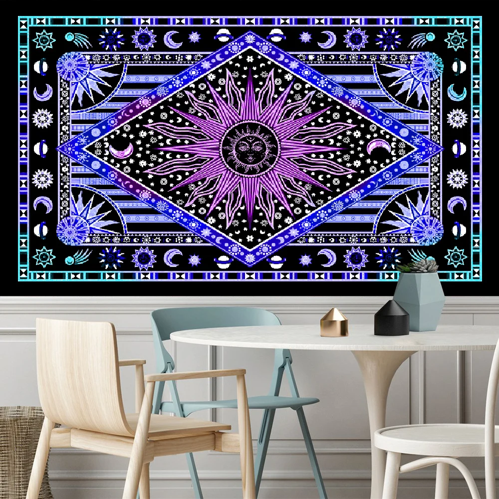 Tapestry Indian Mandala Wall Hanging Boho Beach Towel Yoga Mat Table