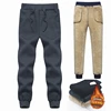 Men's Winter Pants Male Stretch Warm Sweatpants Thick Fleece Trousers Mens Windproof cashmere Pants For Men 4XL 5XL 6XL 7XL 8XL ► Photo 3/6