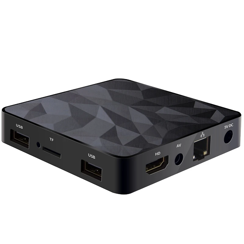 

Q96Mini TV Box Android 7.1 Amlogic S905W 2+16GB 4K Set-Top Box Quad Core DLNA WiFi LAN Media Player x96 Smart Tv EU Plug