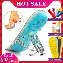 EVA Весна Силиконовые ортопедические стельки для обуви, стельки для плоскостопия, ортопедические стельки, стельки для супинатора, Подошвенный Фасциит, уход за ногами