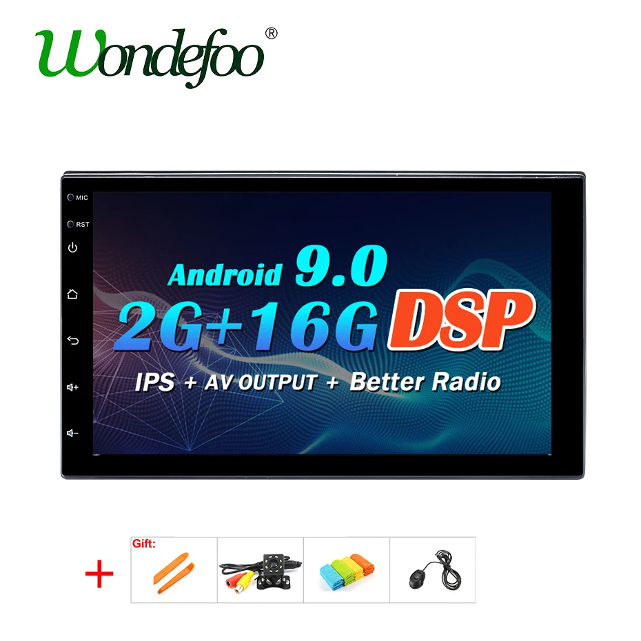 Android 9,0 DSP ips универсальное радио gps для Nissan TOYOTA Kia RAV4 Honda VW hyundai навигационный экран Мультимедиа без DVD головного устройства