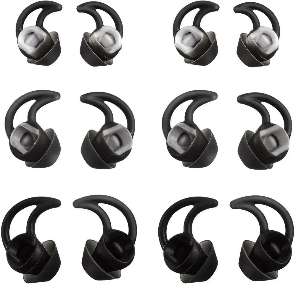 12 шт. силиконовые чехлы для Bose QC30 QuietControl 30 QC20 SIE2 IE3 Soundsport|Аксессуары наушников| |