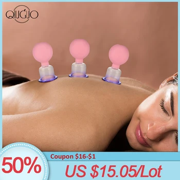 

Vacuum Cupping Glasses Massage Jars Anti Cellulite Vacuum Massager Medical Therapy Suction Cup Kit Family Chinese Cupping