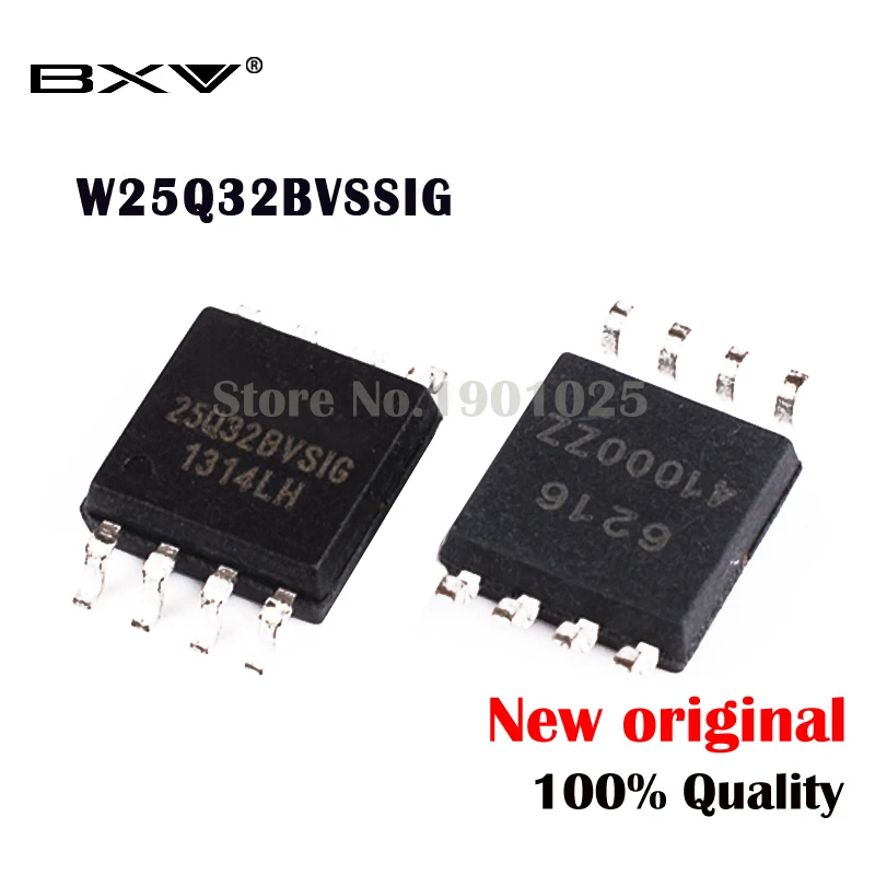 5pcs W25q32bvssig W25q32bvsig 25q32bvssig 25q32bvsig 25q32 Sop-8 New ...