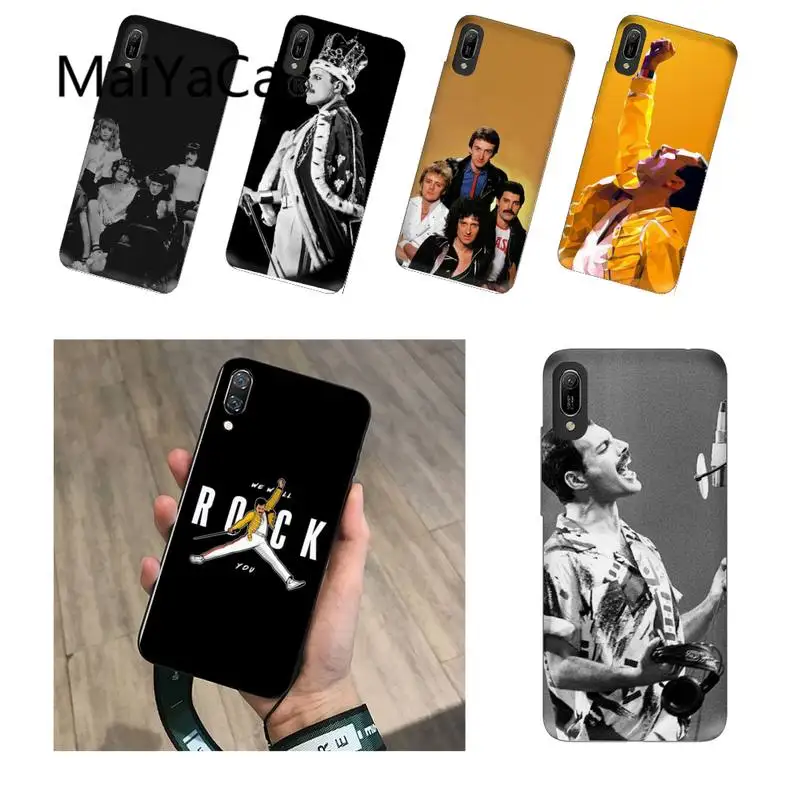 MaiYaCa Freddie Mercury Queen чехол для телефона Huawei nova7pro p30 lite p40 pro p smart2019 honor 8X 10lite 10i Y5