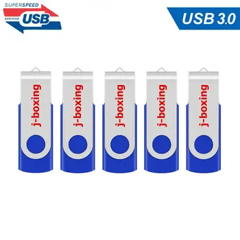 

5PCS 16GB USB 3.0 Flash Drives Metal Swivel 32 GB 64 GB usb3.0 Pen Drive Thumb Storage Memory Drive for Computer Macbook Desktop