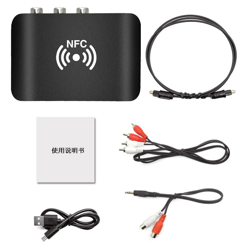 Larryjoe NFC Bluetooth 5,0 приемник aptX HD DAC беспроводной цифровой аудио-адаптер с низкой задержкой SPDIF коаксиальный выход RCA