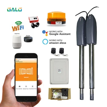 

Wireless and wifi control Automatic dual arms electric swing door gate Opener Operator Motor actuator heavy duty closer