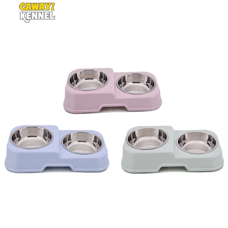 Миски для кормушки собак и кошек CAWAYI KENNEL миска корма домашних животных Comedero Perro
