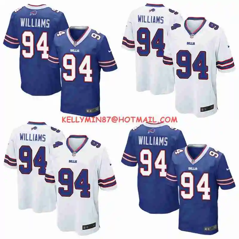 Стилизованный, высокое качество, буйвол Марио Вильямс для мужской Джерси