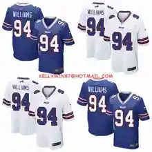 Стилизованный, высокое качество, буйвол Марио Вильямс для мужской Джерси