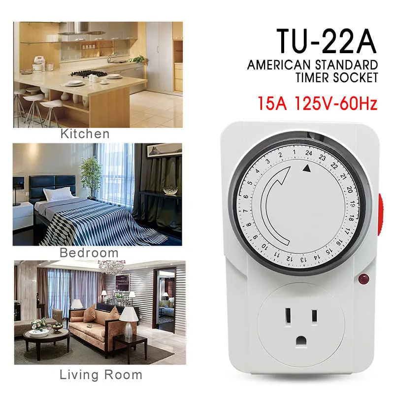 

125V-60Hz PC Controlled Simultaneously Timed Relay Timing Controller Digital Timer Switch Programmable Consumer Electronics