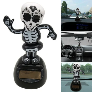 

Solar Powered Dancing Halloween Swinging Animated Bobble Dancer Toy Car Decor YJS Dropship