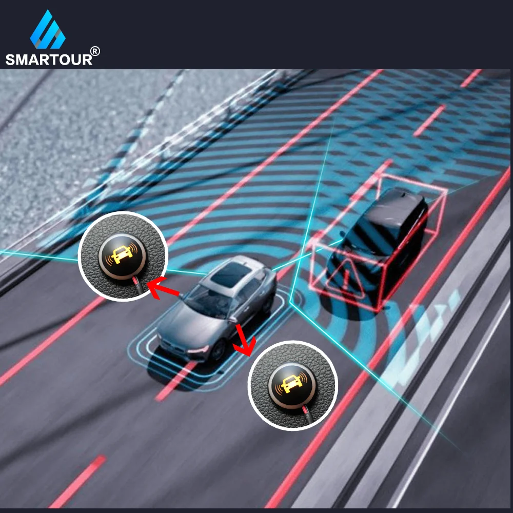 Система мониторинга слепой точки Smartour Универсальная автомобильная система BSM 2