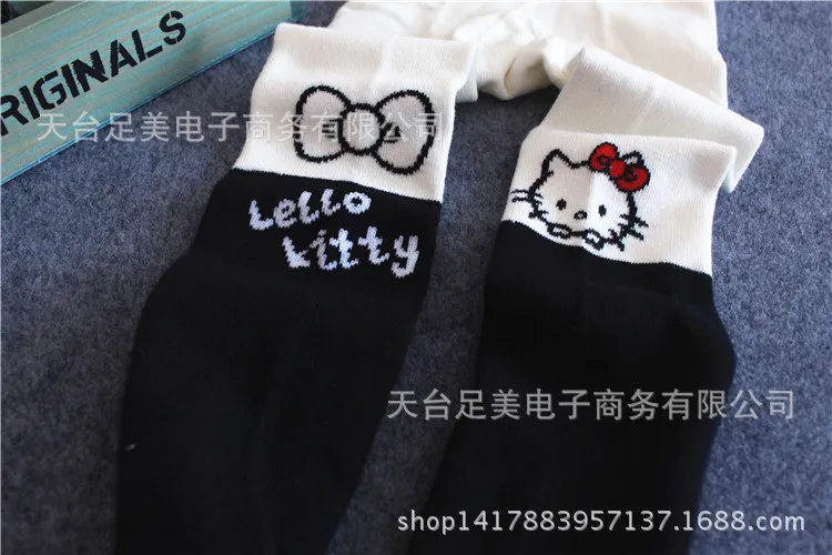 Весенне-осенние леггинсы для малышей леггинсы для девочек детские колготки детские штаны с изображением Минни Микки, медведя, кота, кролика от 1 до 11 лет