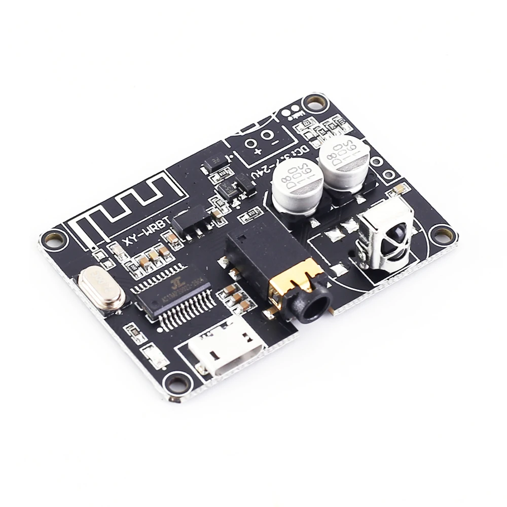 Bluetooth ресивер BLE 5 0 аудио стерео декодер модуль DC 3 7 в 24 для DIY регулятор напряжения
