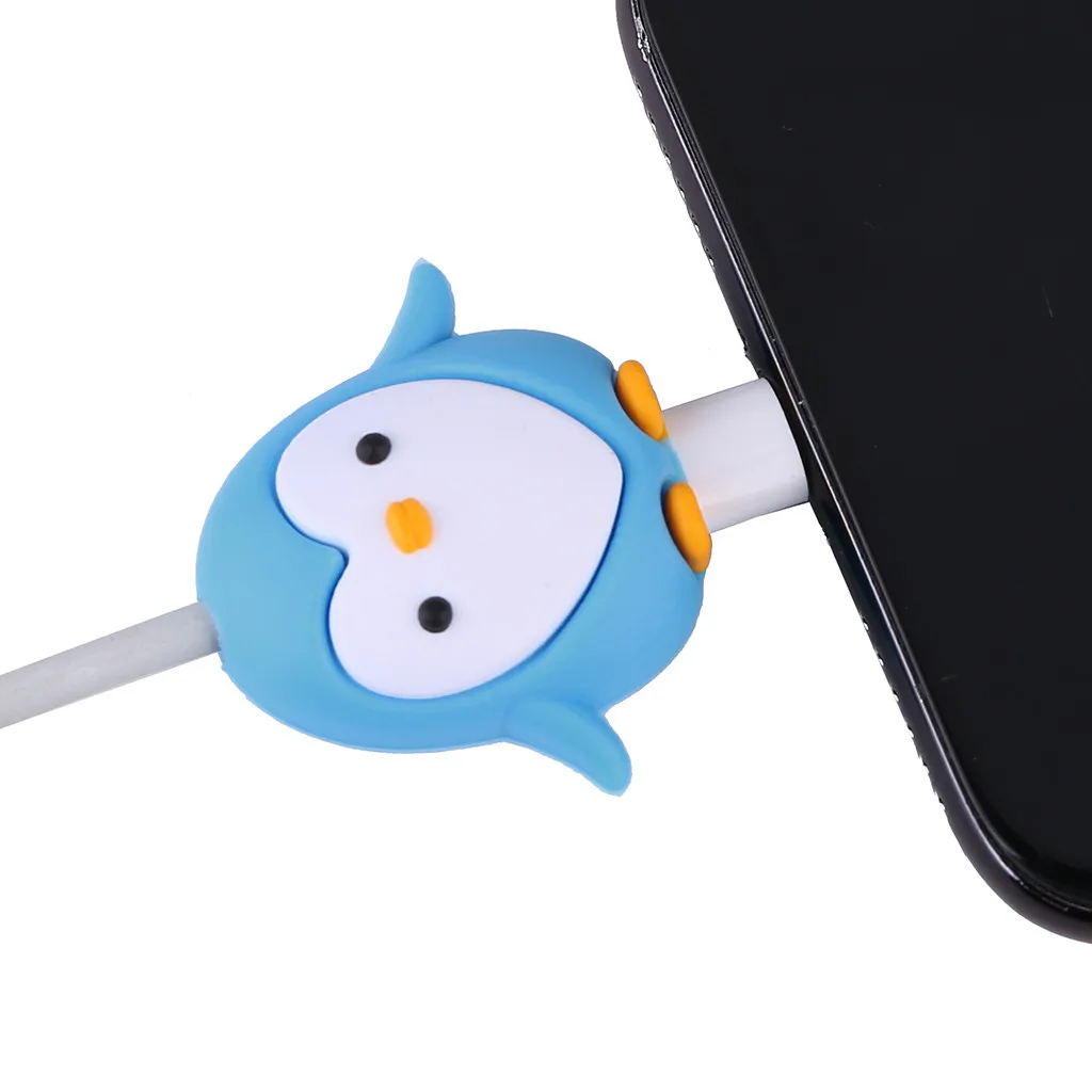 G Мультяшный телефонный кабель USB провод шнур зарядка протектор органайзер для iphone 7 8 plus xs max 5se 5S 6s huawei аксессуары - Цвет: G