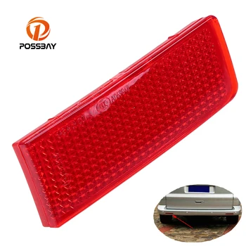 

POSSBAY Night Runing Tail Lamps Fit for VW Touareg (Typ 7P) 2011~2014 Red Rear Bumper Reflectors Light Brake Parking Warning