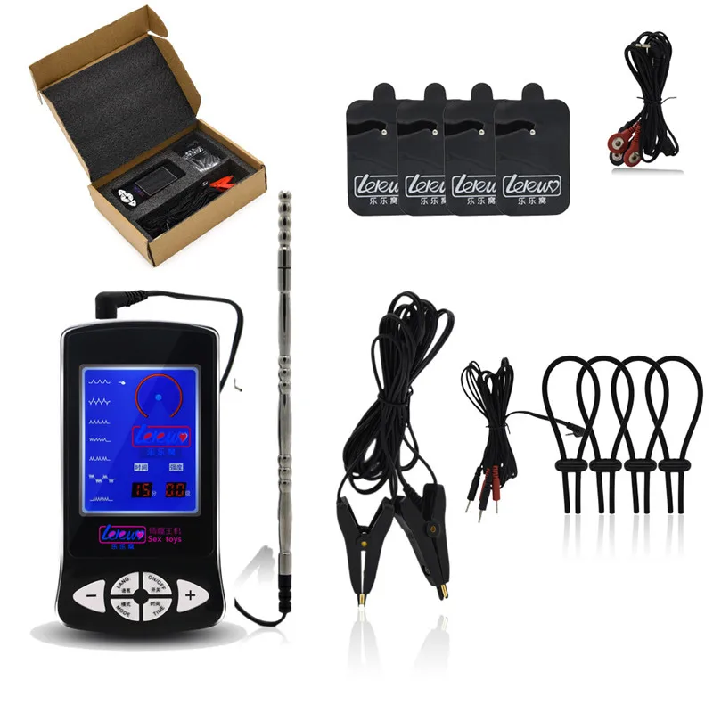 Электрические Кольца для пениса катетер звуковая пробка секс-игрушки мужчин