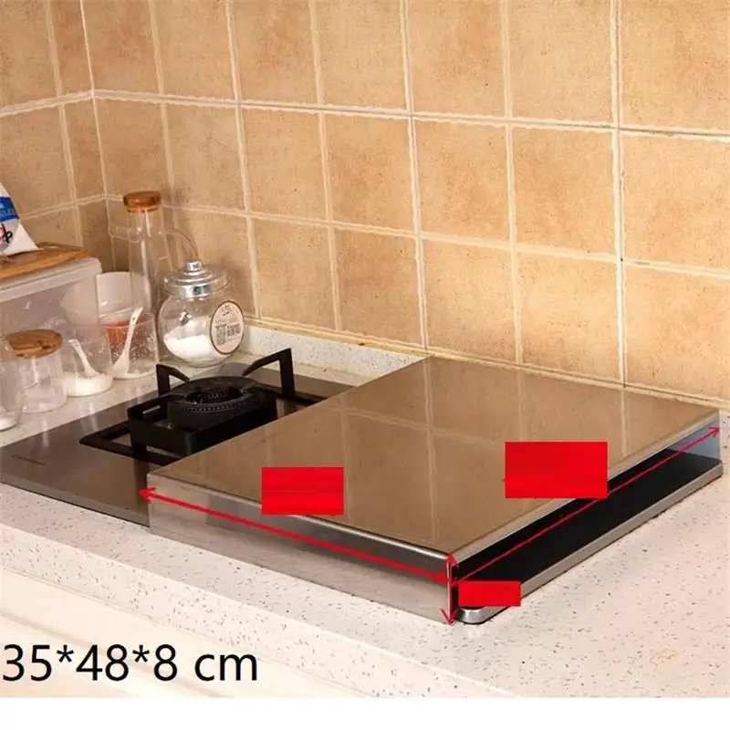 Аксессуары для крышек, органайзер для посуды, кухонная плита, Cocina Organizador Mutfak Cozinha, кухонный стеллаж для хранения, держатель - Цвет: Version AC