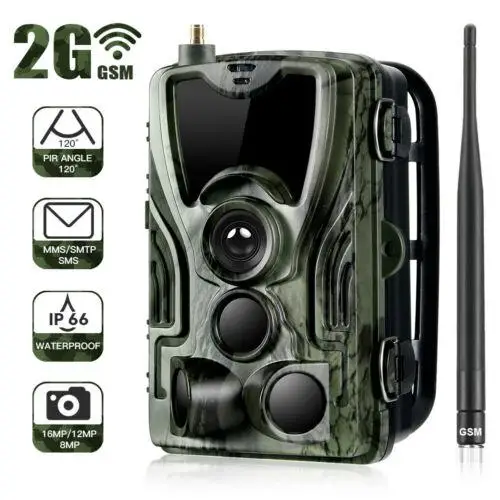 

MeterMall HC-801M Trail Camera 12MP 1080P HD Timelapse 0.3S Trigger Time Motion Activated Infrared Night Vision Camera